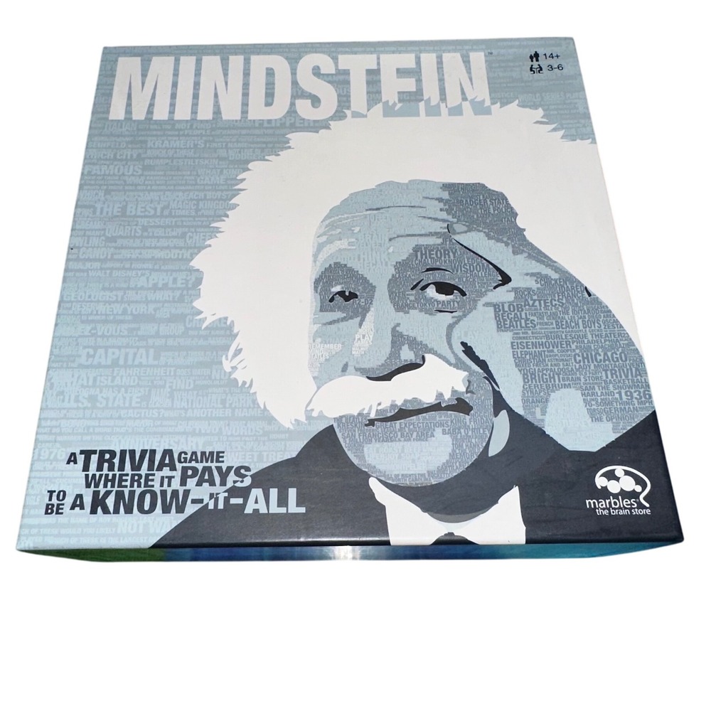 Mindstein Trivia Game A Trivia Game That Pays To Be A Know-It-All Ages 14+